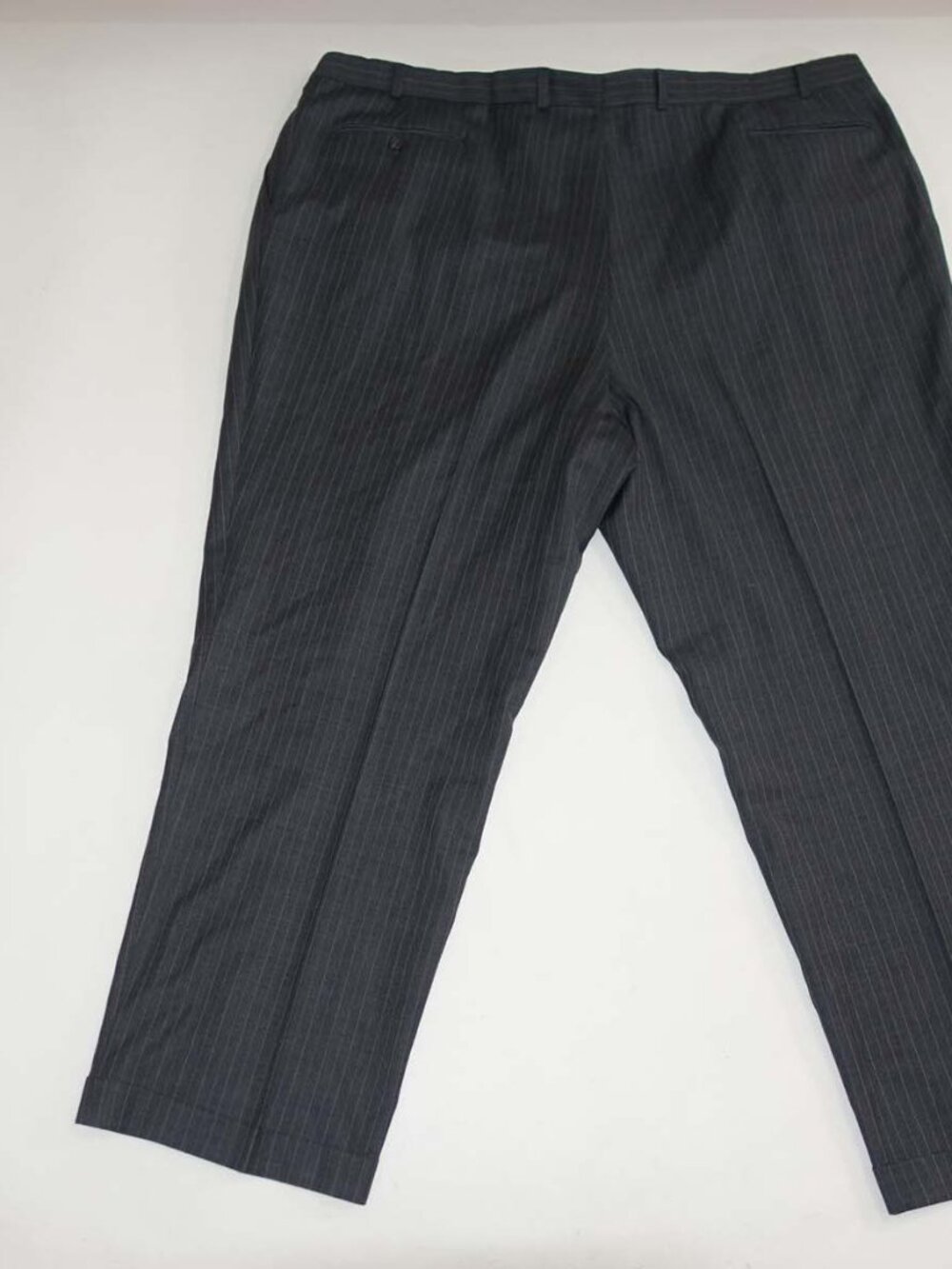Lauren Ralph Lauren Men's 2 Button Suit Size 52 Regular 48 x 30 Charcoal Gray R - Picture 4 of 13